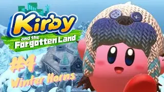 Kirby and the Forgotten Land GamePlay Walkthrough part 4 - Winter Horns - All Waddle Dees Found!