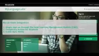 LMS Kiosk Integration Demo - Pearson World Languages