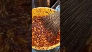 satay seasoning application process#shorts