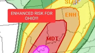 TORNADOES, STRONG WINDS AND HAIL ALL POSSIBLE! Storm Chaser Bryce Reeves is live!