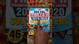 SSC CGL Tier- 1 and 2 (2019-2020) Solved paper kiran.....