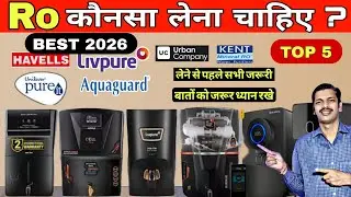Best Water Purifier for Home  ✅ Top 5 Best Ro Water Purifier 2026 ✅ Water Purifier Buying Guide 