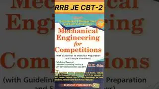Mechanical Engineering Best Book ll RRB JE CBT-2 ll Shankar guru #ytshorts #shorts #short