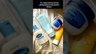 🎀she must use expensive skincare&rdquo; 😭My simple daily skincare routine 🌸💅&hearts;️