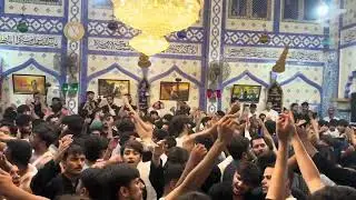 Noha||Haye sughra na puch kya dekha||Anjuman bani hashim amroha||18 chehlum azakhana haqqani||2024||