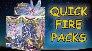 Quick Fire Astral Radiance Pokemon Pack Opening! No Comms/Cam
