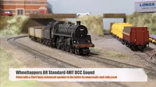BR Standard 4MT With Wheeltappers DCC Sound And A Bass Enhanced Speaker