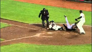 Posey injury (Marlins broadcast)