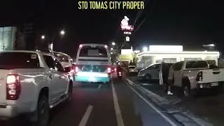 Sto.Tomas City Traffic Update during Rush Hours.