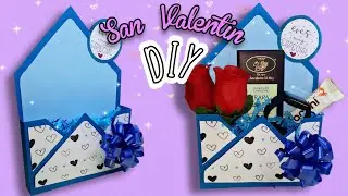 CAJA EN FORMA DE SOBRE - Idea para sorprender a tu Novi@ | Marialis