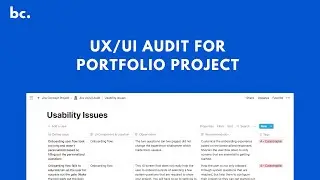 Аудит UX/UI для проекта концепции портфолио UX/UI (Jira)