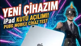 YENİ CİHAZIM iPad A16 2026 pubg mobile test