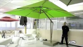 Poggesi USA - One - Large Cantilever Garden Umbrella