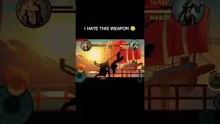 THIS WEAPON IS SLOW 🐌 | Shadow fight 2 | #shortsfeed | MONTAGEM_LUNAR_ESMERALDA__SUPER_SLOWED