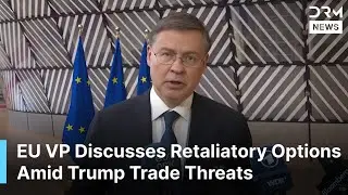 Dombrovskis Warns Trump Tariffs Unacceptable – EU Vows Retaliation & Supports Greenland | AC1F