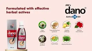 🛡️ Combat dandruff with JRK's Dano Active AD Oil.