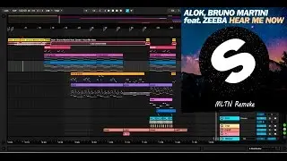 Alok & Bruno Martini feat. Zeeba &ndash; Hear Me Now [Ableton project] Remake