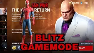 55K PWR SPIDERMAN BLITZ GAMEMODE (MARVEL FUTURE REVOLUTION)