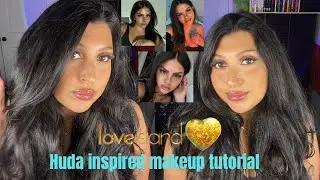 Huda Mustafa Inspired Makeup Tutorial