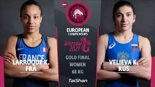 GOLD WW - 68 kg: K. LARROQUE (FRA) v. K. VELIEVA (RUS)