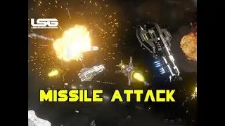 Missile Counter Attack DESTRUCTION - Space Engineers