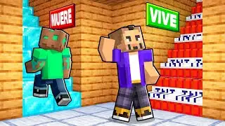 No ELIJAS la ESCALERA INCORRECTA en Minecraft!