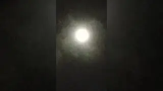 100% Vollmond heute morgen &uuml;ber Meschede am 5.12.2025.🌕