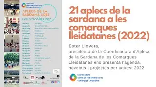 21 aplecs de la sardana a les comarques lleidatanes (2022)