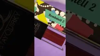 Bombshell 2 Stay Quirky mini lipstick 💄 #review 5/30 Day #ytshorts