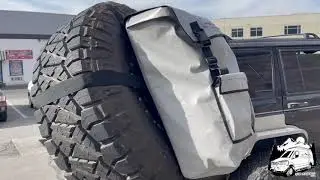 2021 Spare Tire Bag Installation. Overland Gear Guy Bag