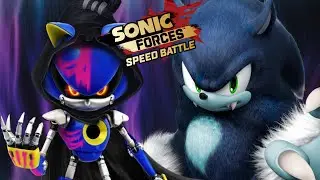 Spooky Showdown! Reaper Metal Sonic and Werehog Gameplay - Sonic Forces Speed Battle