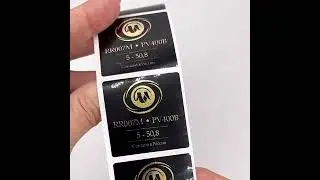 Экономичный металлизированный золотой риббон RR007M🌟