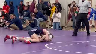 116 Hannah McCarley vs Olean 1/21/24