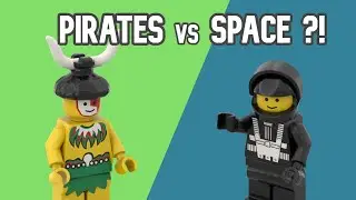 Review of my new LEGO Space & Pirate Minifigures