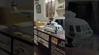 DIY BUILD SUPER SCALE MICRO RC HELICOPTER 1:72 SCALE #helicopter #remotecontrol #fyp #foryou #toys