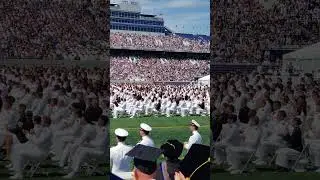 2023 International Navy Students with their flags graduating at Annapolis (Part 2)