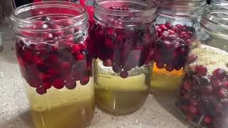 #Canning Homemade Cranberry Juice Easy 