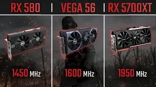 RX 580 против VEGA 56 против RX 5700XT | Игровые бенчмарки 1080P, 1440P и 1440P Ultrawide