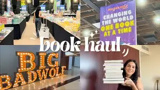📚 come with me to the Big Bad Wolf Book Sale // RIP to my book buying ban 😅 (vlog & book haul)