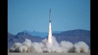 Aftershock II launch in the Black Rock desert