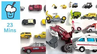 Ambulance Taxi Loader collection tomica siku transformers VooV ブーブ 変身