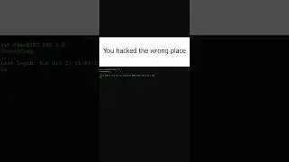 You hacked a honeypot.Unfortunetly... #linux #honeypot #cybersecurity