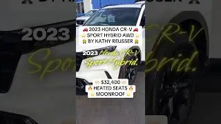 Kathy Reusser presents a 2023 Honda CR-V Sport Hybrid