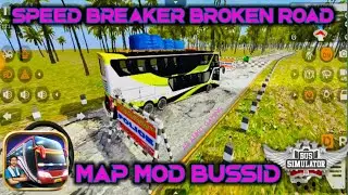 Map Mod For Bussid |Speed Breaker Broken Road Map Mod For Bus Simulator Indonesia |Speed Breaker Map