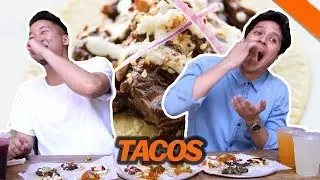 BEST HIPSTER TACOS IN L.A. w/ SUPEReeeGO (Guisados) - Fung Bros Food