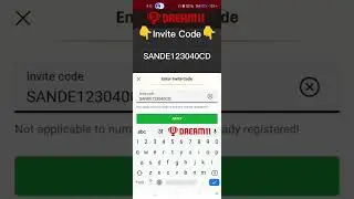 dream11 invite code kaise dalen | dream11 refer code kaise dalen | referral code | Invite code 2024