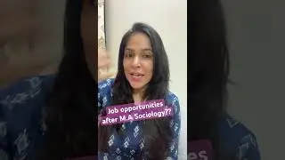 Job opportunities for sociology students #viral #job  #shorts #shapingmindsmeenu