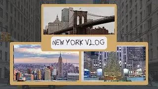New York City Vlog | Brooklyn Bridge NYC | Rockefeller | Empire State Building |