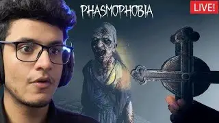 🔴 LIVE GHOST HUNTING WITH FRIENDS IN PHASMOPHOBIA ☠️ | PHASMOPHOBIA LIVESTREAM HINDI #phasmophobia