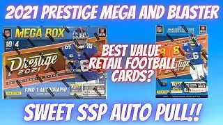 2021 Panini Prestige Football Mega Box and Blaster Box. Sweet SSP Auto!